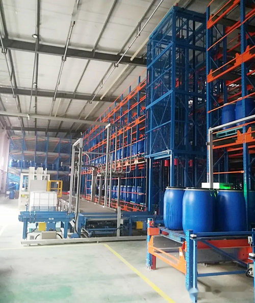 托盘式四向穿梭车案例分享 南京音飞集团助力达威股份实现智慧物流仓储